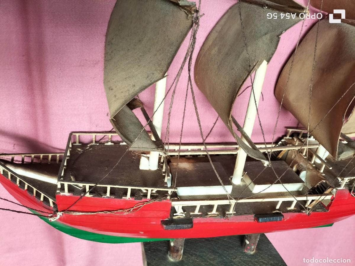 Maquetas: Barco de madera hecho a mano - Foto 13