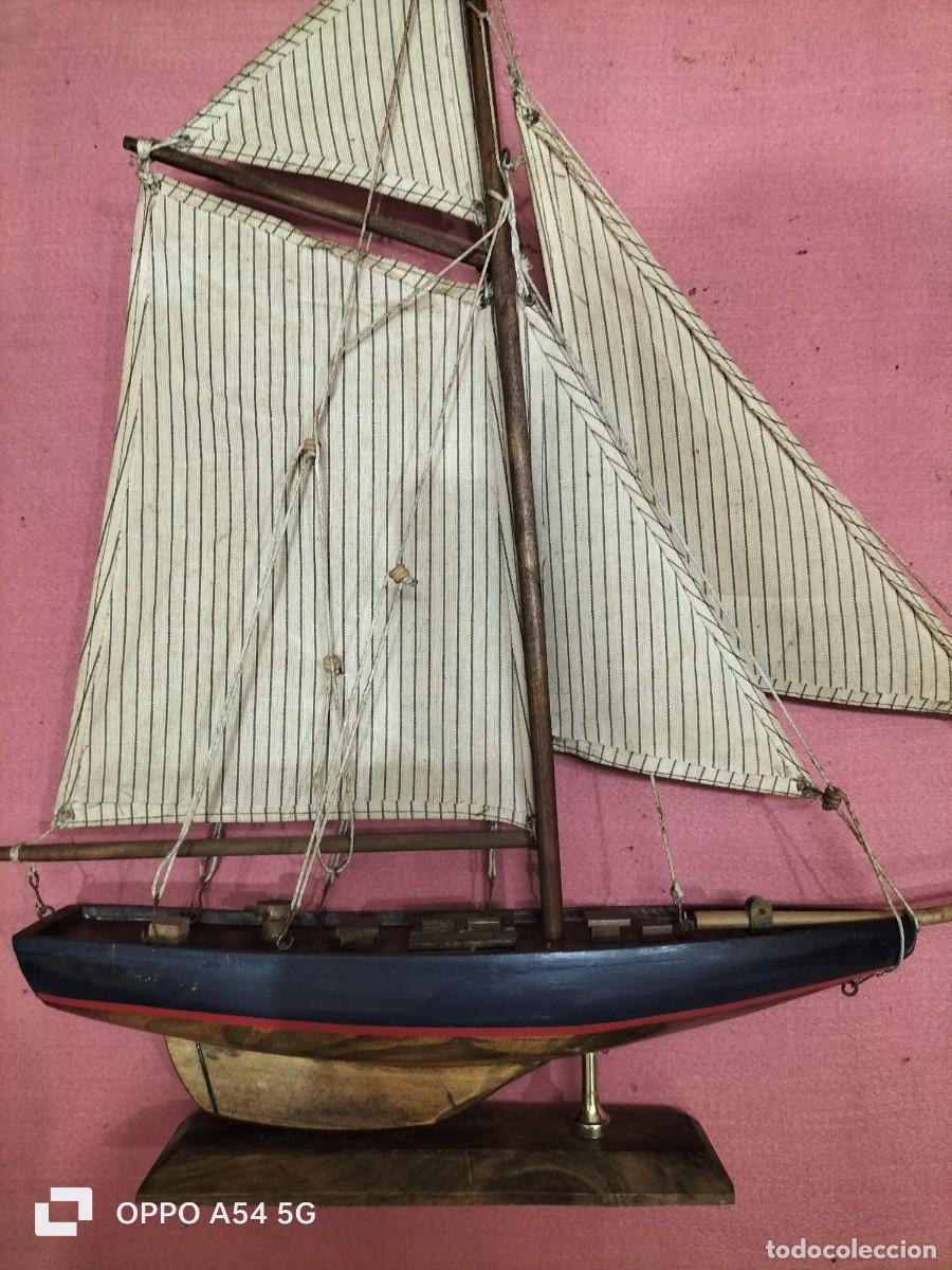 Maquetas: Velero de madera hecho a mano - Foto 2