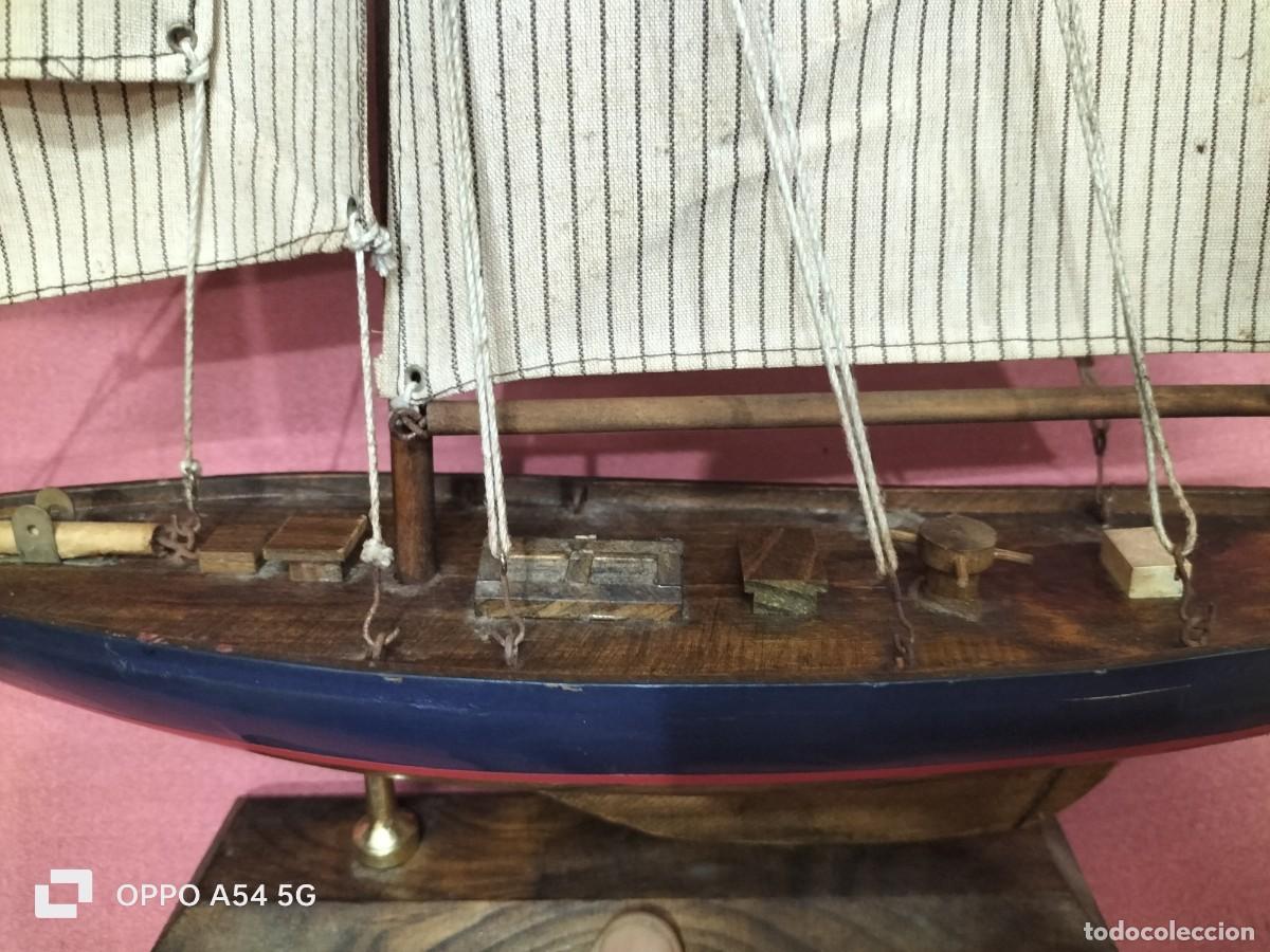 Maquetas: Velero de madera hecho a mano - Foto 5
