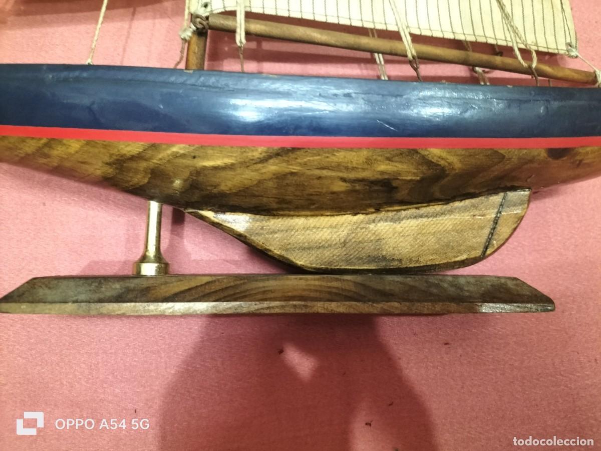 Maquetas: Velero de madera hecho a mano - Foto 6