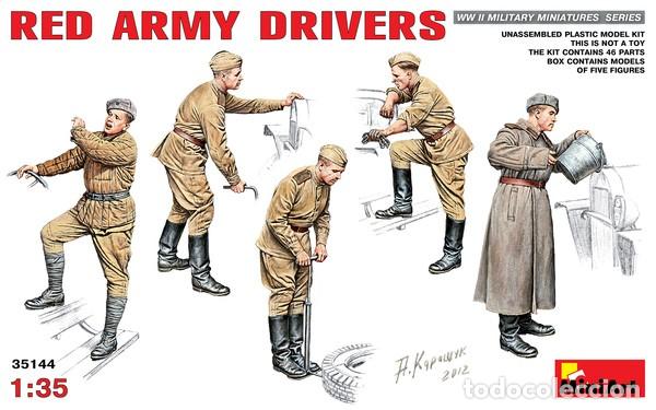 Maquetas: MINIART - RED ARMY DRIVERS 1/35 35144 - Foto 1