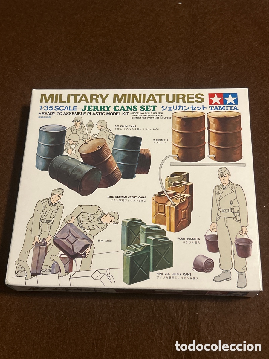 Maquetas: Tamiya military miniatures jerry cans set - Foto 1