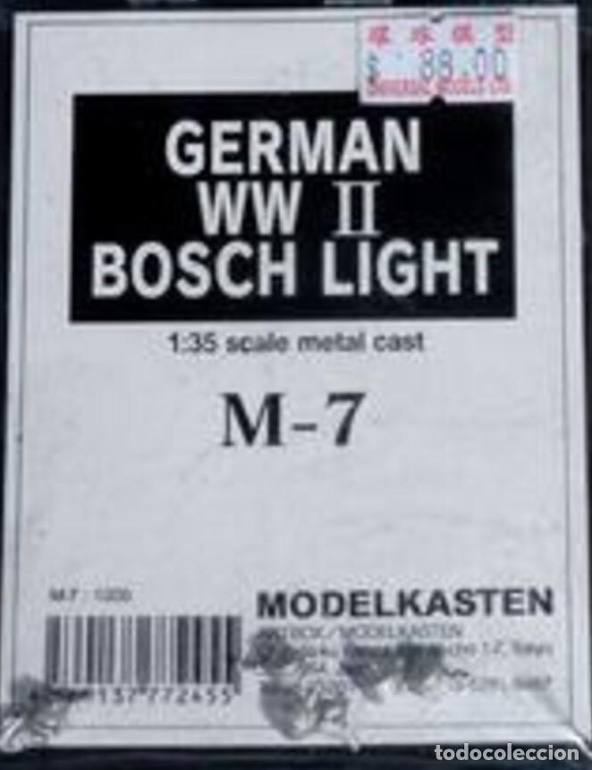 Maquetas: MODELKASTEN - GERMAN WW II BOSCH LIGHT 1/35 M7 - Foto 1