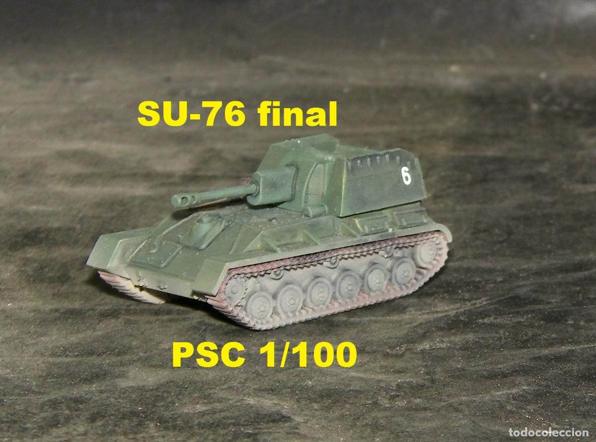 Maquetas: SU-76 M tard&iacute;o, PSC 1/100 - Foto 1