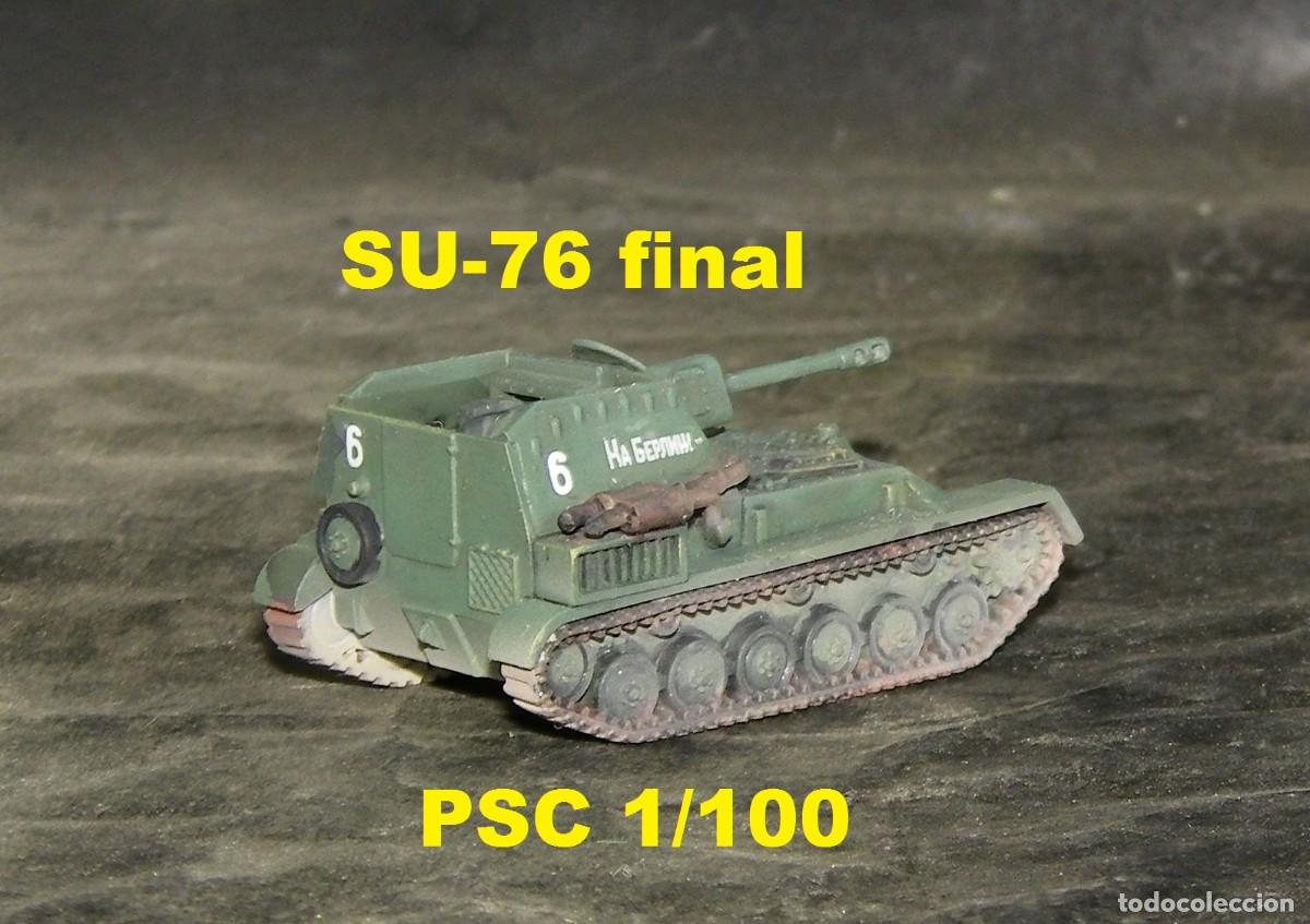 Maquetas: SU-76 M tard&iacute;o, PSC 1/100 - Foto 2