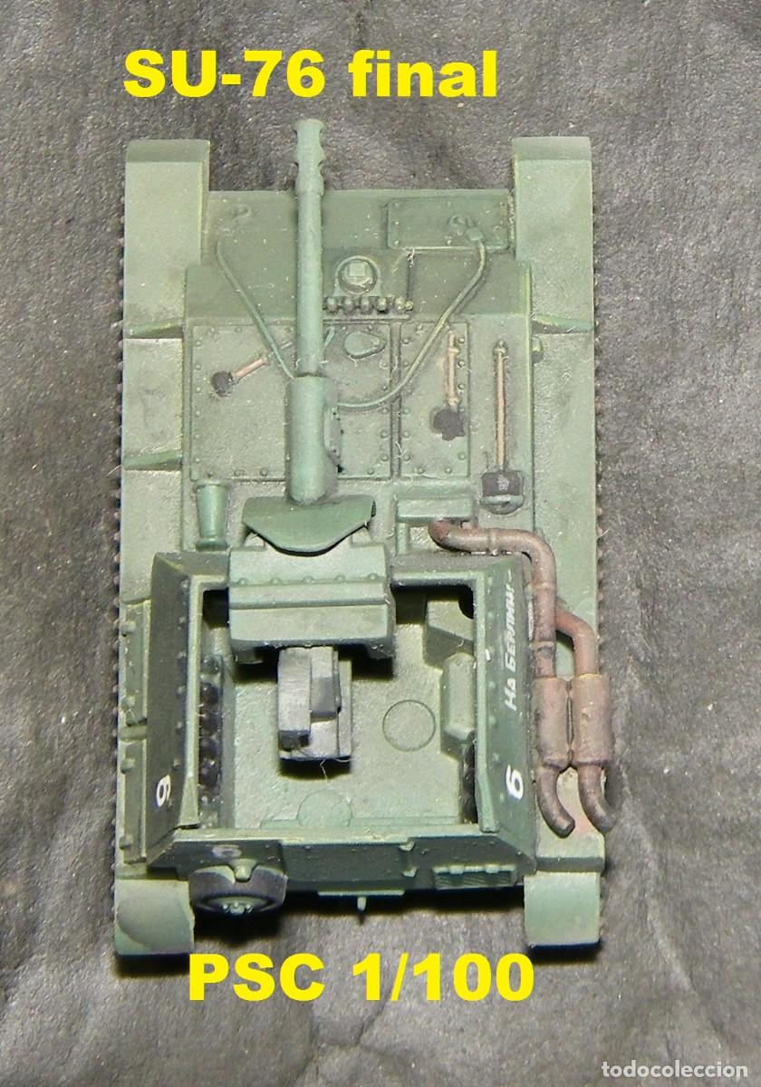 Maquetas: SU-76 M tard&iacute;o, PSC 1/100 - Foto 3