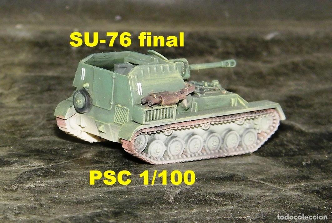 Maquetas: SU-76 M tard&iacute;o, PSC 1/100 - Foto 2