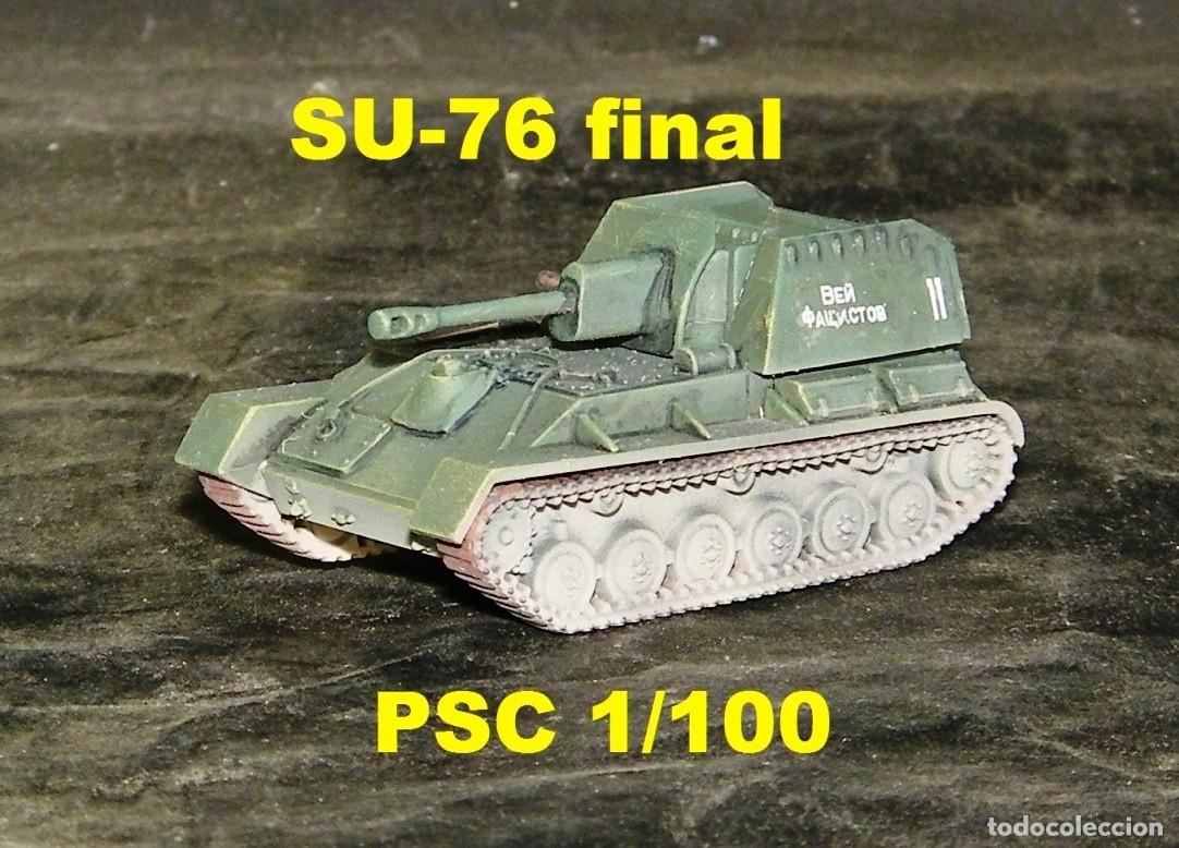 Maquetas: SU-76 M tard&iacute;o, PSC 1/100 - Foto 3