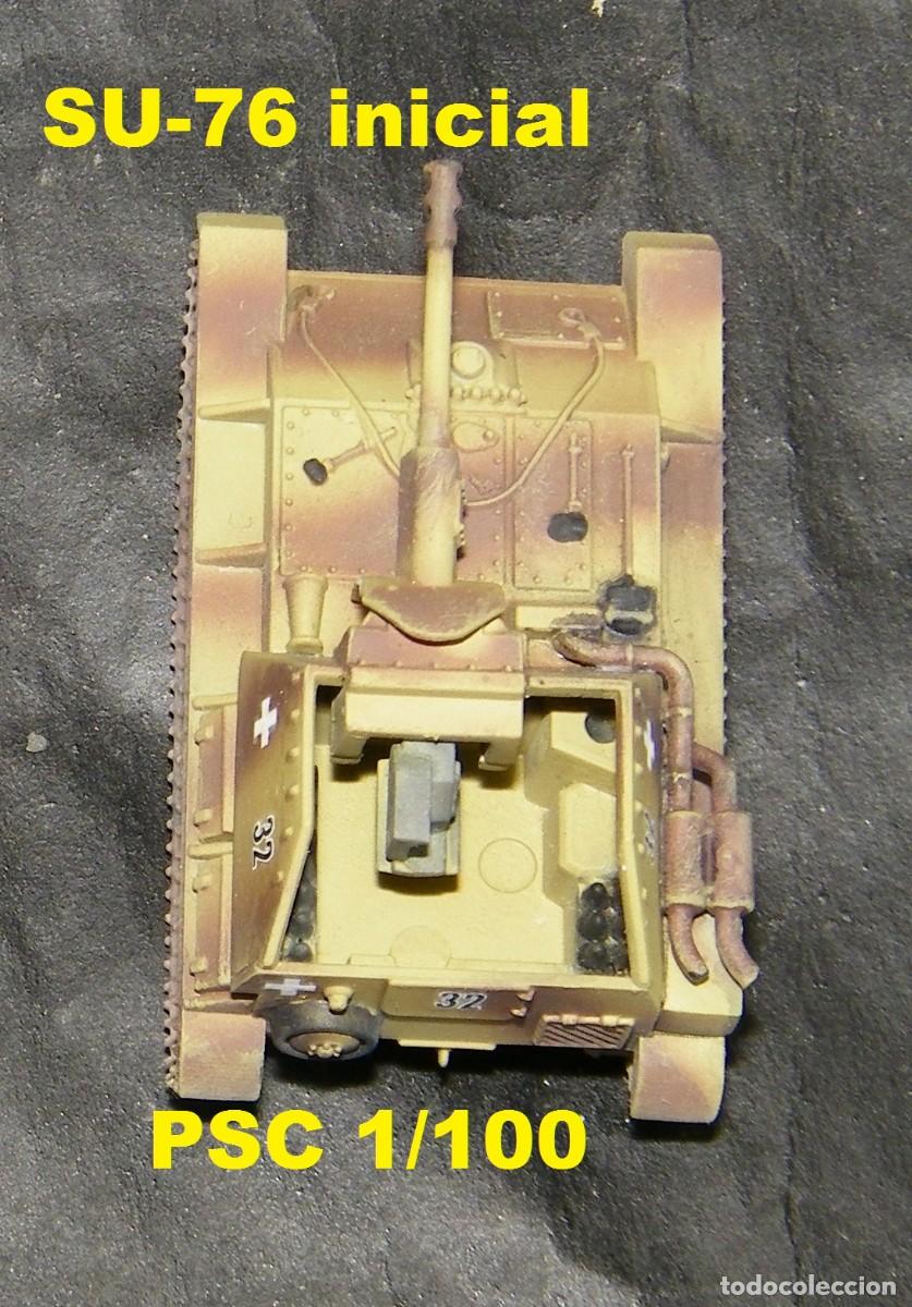 Maquetas: SU-76 inicial alem&aacute;n, PSC 1/100 - Foto 1