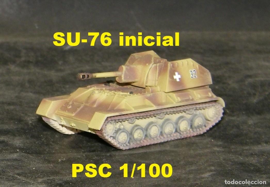 Maquetas: SU-76 inicial alem&aacute;n, PSC 1/100 - Foto 3