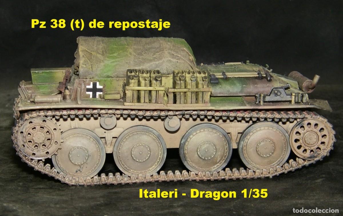 Maquetas: Pz38(t) de repostaje, Italeri 1/35 transformada - Foto 1