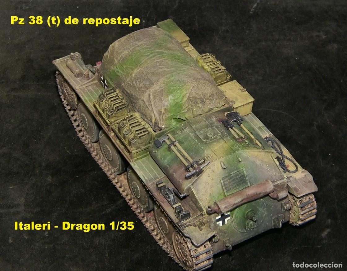 Maquetas: Pz38(t) de repostaje, Italeri 1/35 transformada - Foto 2