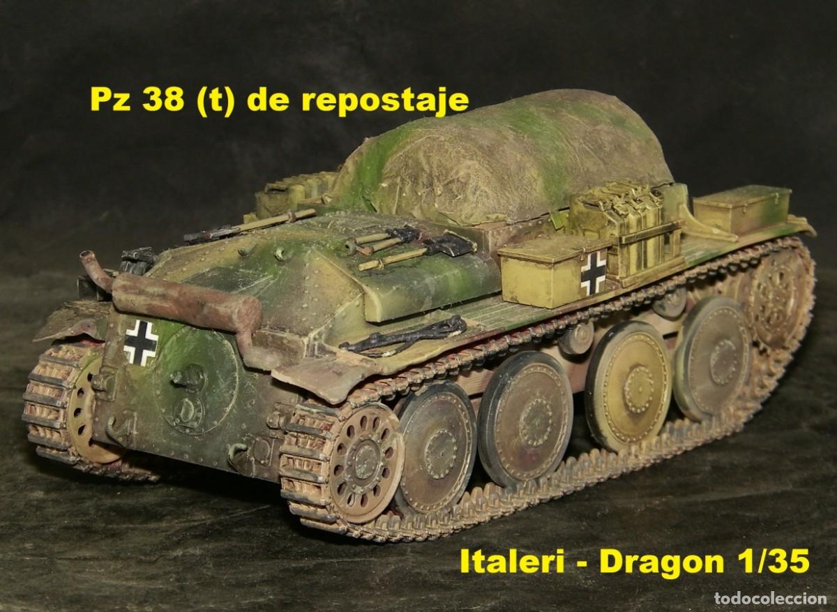 Maquetas: Pz38(t) de repostaje, Italeri 1/35 transformada - Foto 3