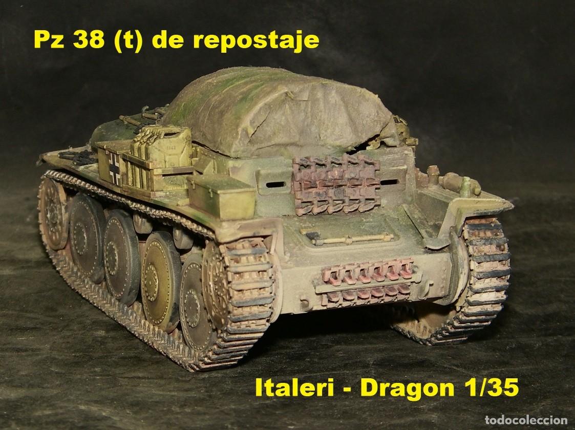 Maquetas: Pz38(t) de repostaje, Italeri 1/35 transformada - Foto 4