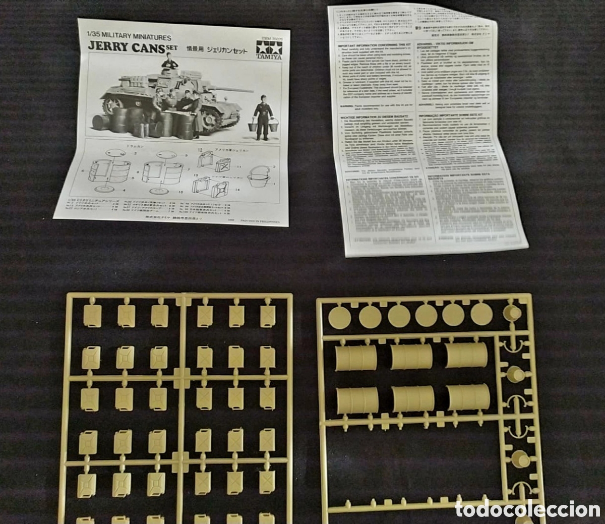 Maquetas: ACCESORIO DIORAMA TAMIYA JERRY CANS 1.35 - Foto 3
