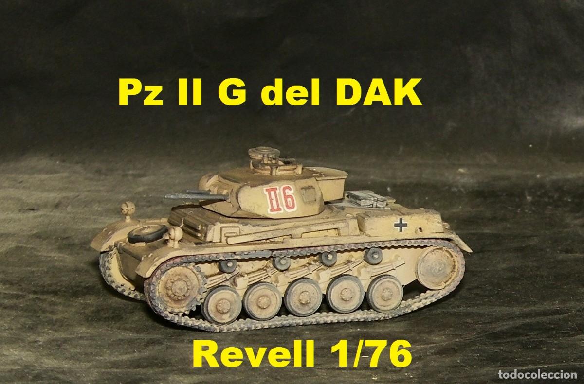 Maquetas: Panzer II G, DAK, Revell 1/76 - Foto 1