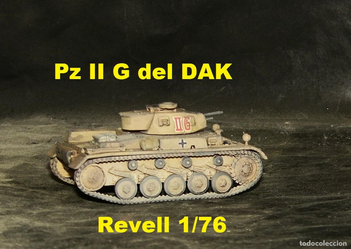 Maquetas: Panzer II G, DAK, Revell 1/76 - Foto 2