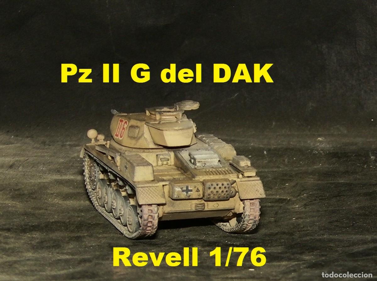 Maquetas: Panzer II G, DAK, Revell 1/76 - Foto 5
