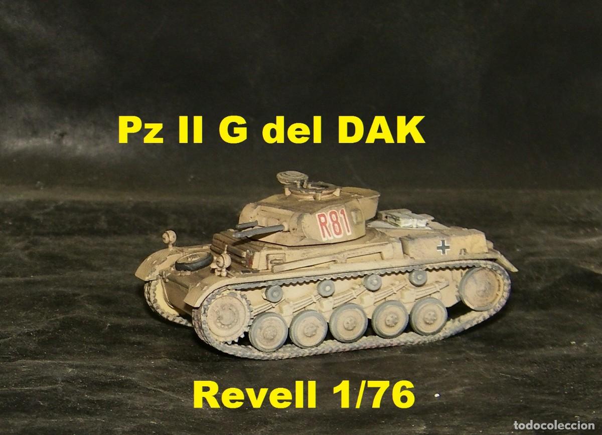 Maquetas: Panzer II G, DAK, Revell 1/76 - Foto 3