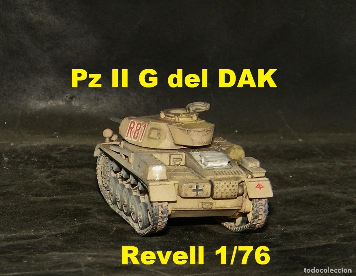 Maquetas: Panzer II G, DAK, Revell 1/76 - Foto 4
