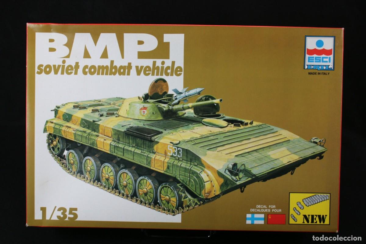 Maquetas: ESCI - BMP1 SOVIET COMBAT VEHICLE 1/35 5035 - Foto 2