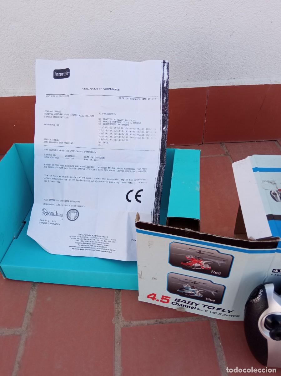 Maquetas: Helic&oacute;ptero radiocontrol 4.5 - Foto 5