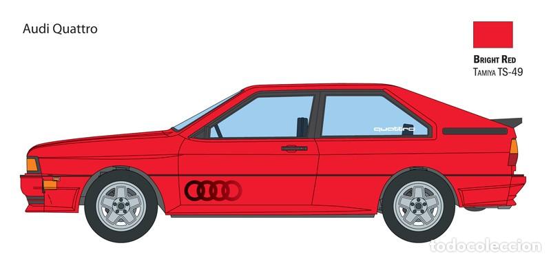 Maquetas: ITALERI - Audi Quattro 1/24 3671 - Foto 4