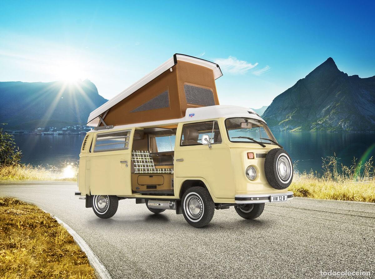 Maquetas: REVELL - VW T2 Camper easy-click system 1/24 7676 - Foto 2