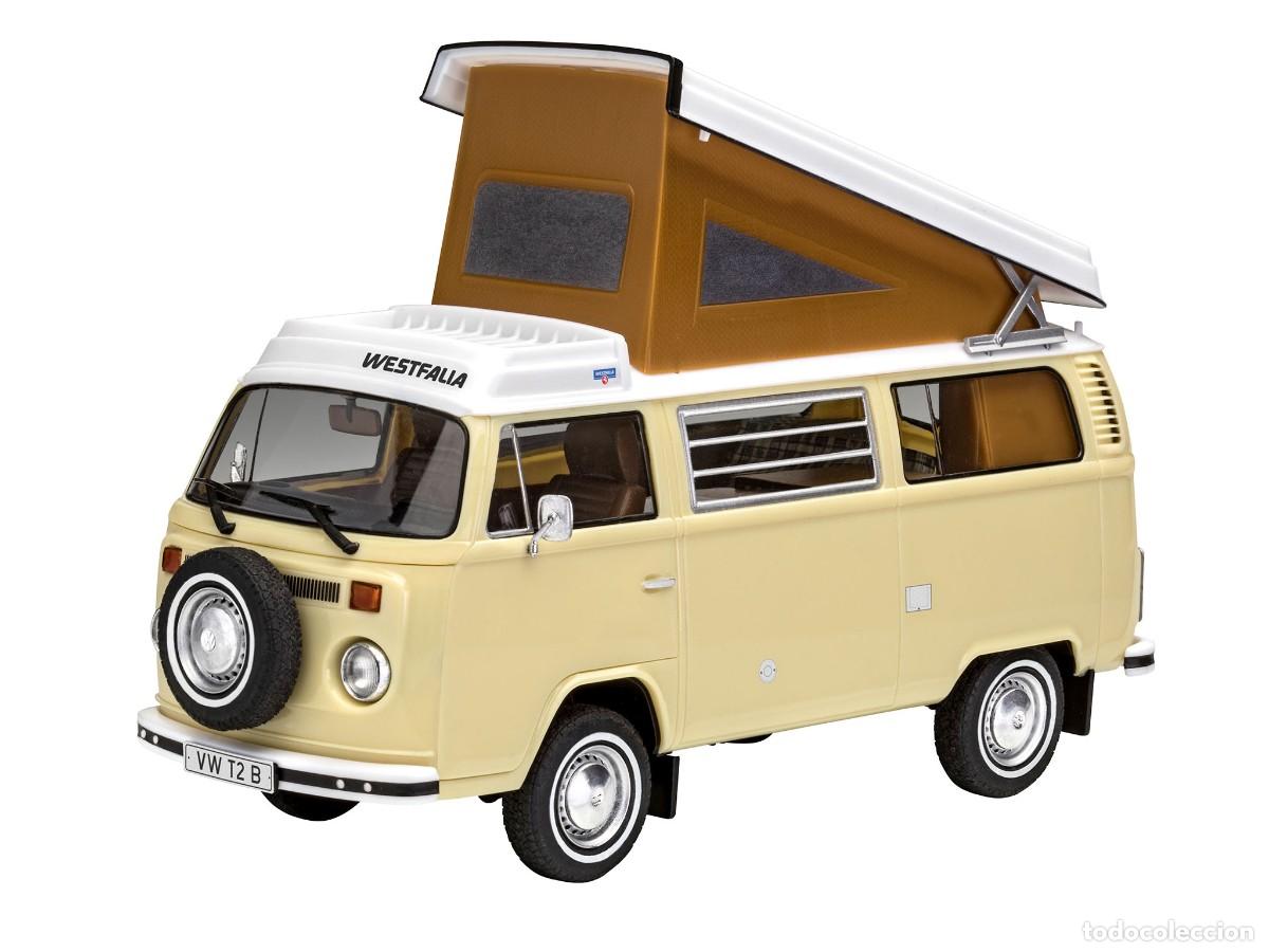 Maquetas: REVELL - VW T2 Camper easy-click system 1/24 7676 - Foto 3