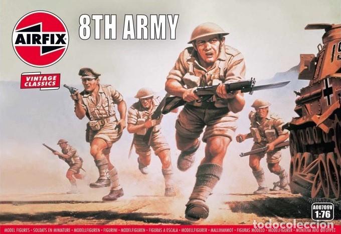 Maquetas: AIRFIX - WWII British 8th Army 1/76 A00709V - Foto 1