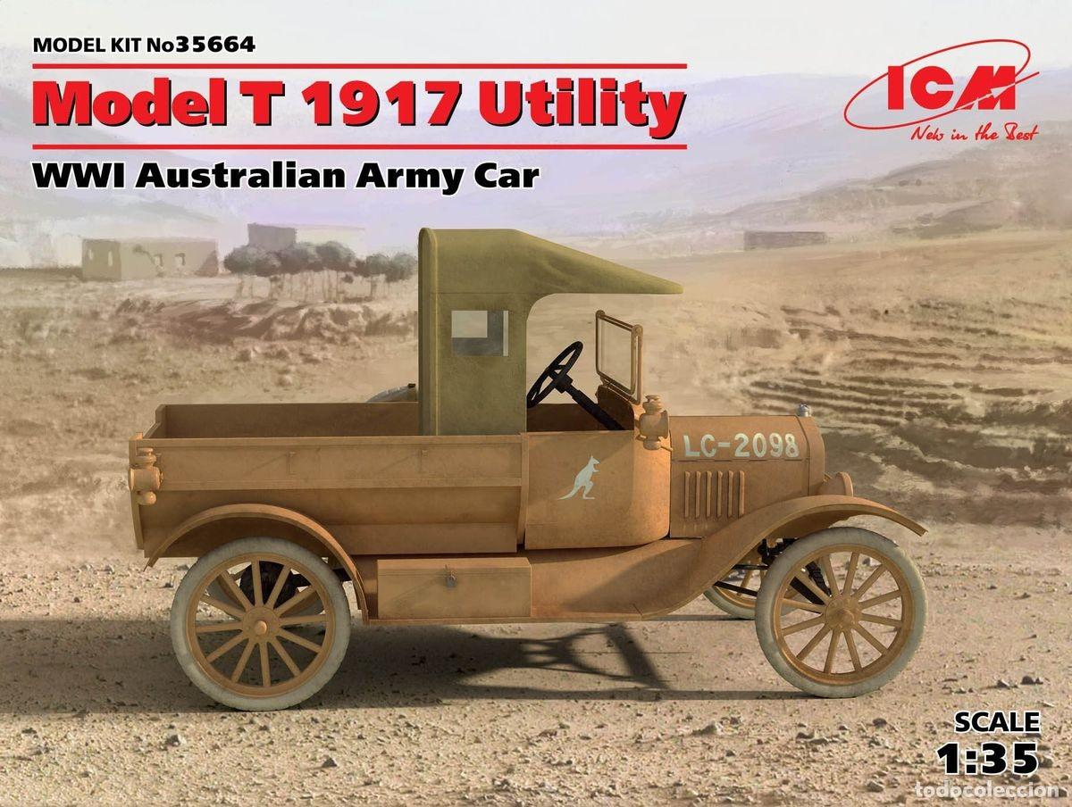 Maquetas: icm - Model T 1917 Utility 1/35 35664 - Foto 1