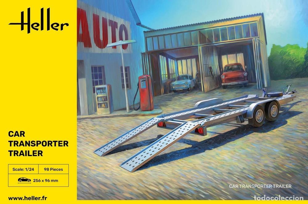 Maquetas: HELLER - Car Transporter Trailer 1/24 80774 - Foto 1