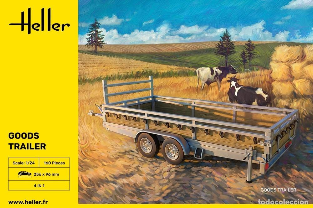 Maquetas: HELLER - Goods Trailer 1/24 80778 - Foto 1
