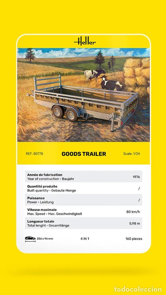 Maquetas: HELLER - Goods Trailer 1/24 80778 - Foto 6