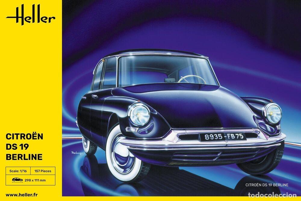 Maquetas: HELLER - Citro&euml;n DS 19 Berline 1/16 80795 - Foto 1