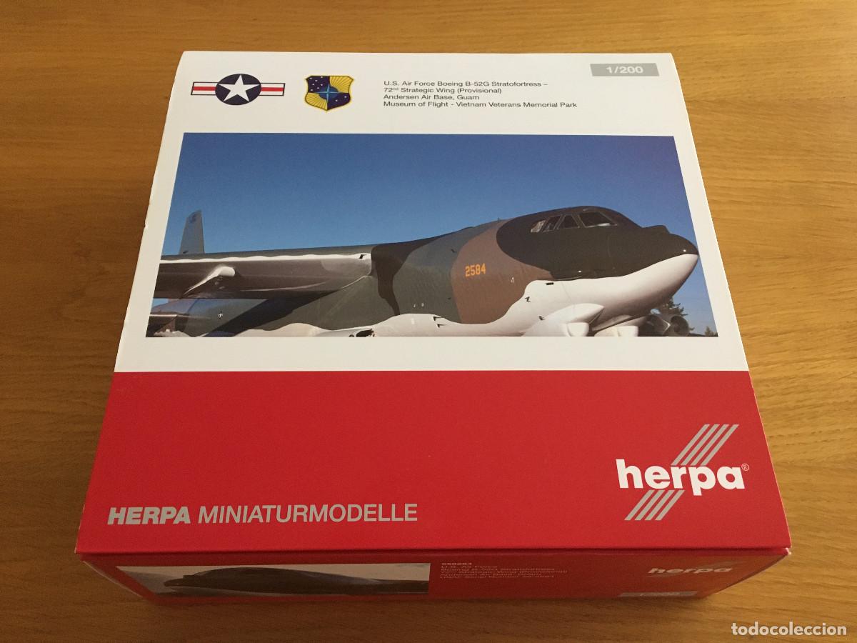Maquetas: B-52 USAF de Herpa Wings en escala 1:200 - Foto 1