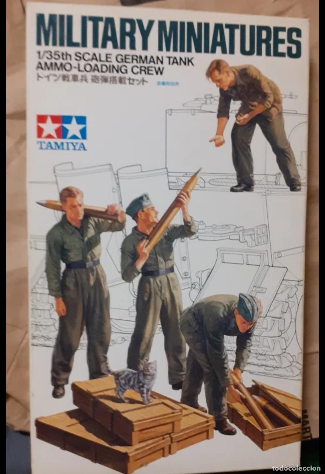Maquetas: german tank ammo loading crew - Foto 1