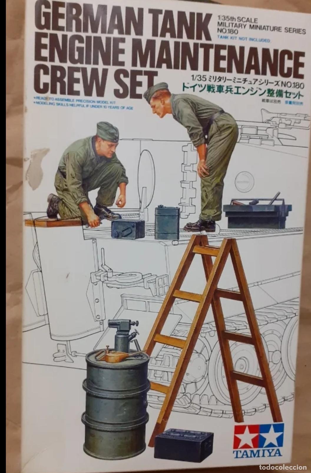 Maquetas: german tank engine maintenance crew - Foto 1