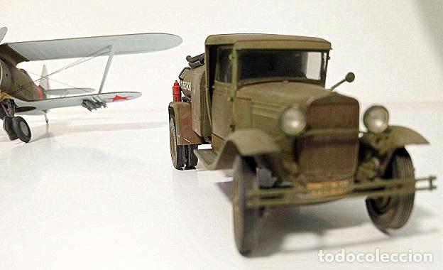 Maquetas: Avi&oacute;n Polikarpov &rdquo;Chaika&rdquo; y cami&oacute;n cisterna - Foto 5
