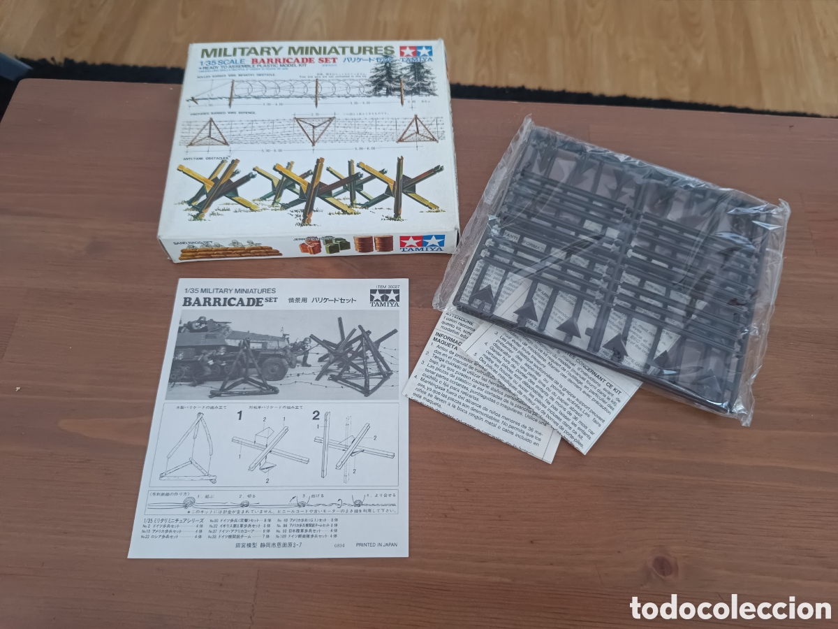 Maquetas: Barricada set Military Miniatures de Tamiya - Foto 1