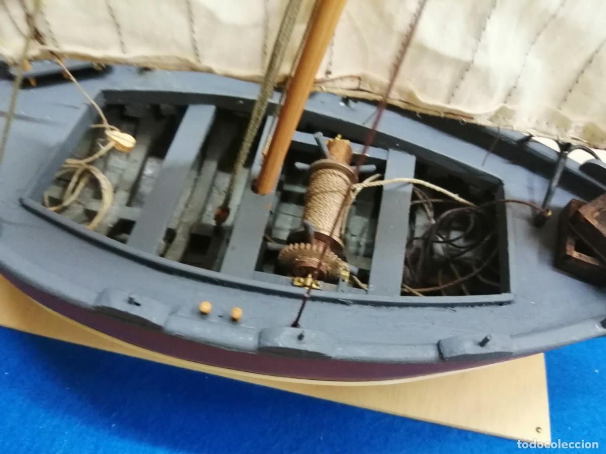 Maquetas: Bote polveiro ,construido totalmente a mano - Foto 3