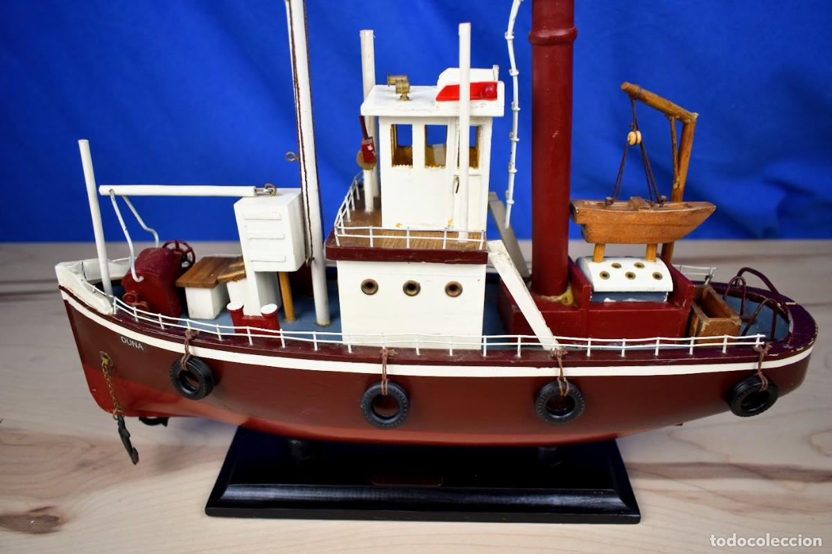 Maquetas: Barco de pesca Duna en madera a&ntilde;o 60 - Foto 2