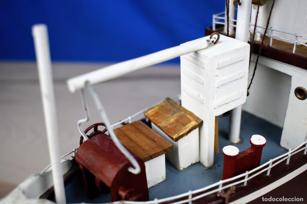 Maquetas: Barco de pesca Duna en madera a&ntilde;o 60 - Foto 4