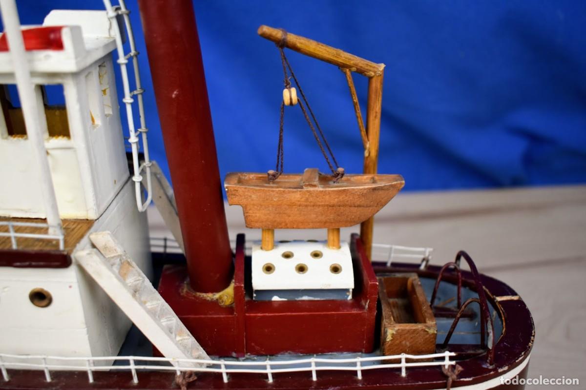 Maquetas: Barco de pesca Duna en madera a&ntilde;o 60 - Foto 5