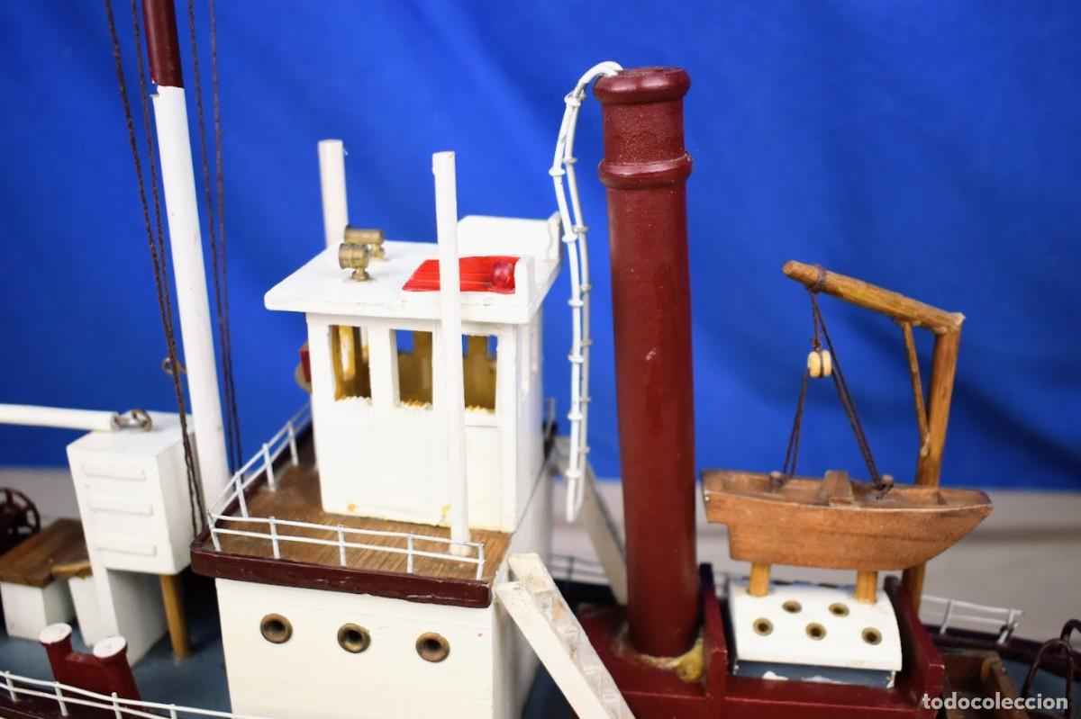 Maquetas: Barco de pesca Duna en madera a&ntilde;o 60 - Foto 6