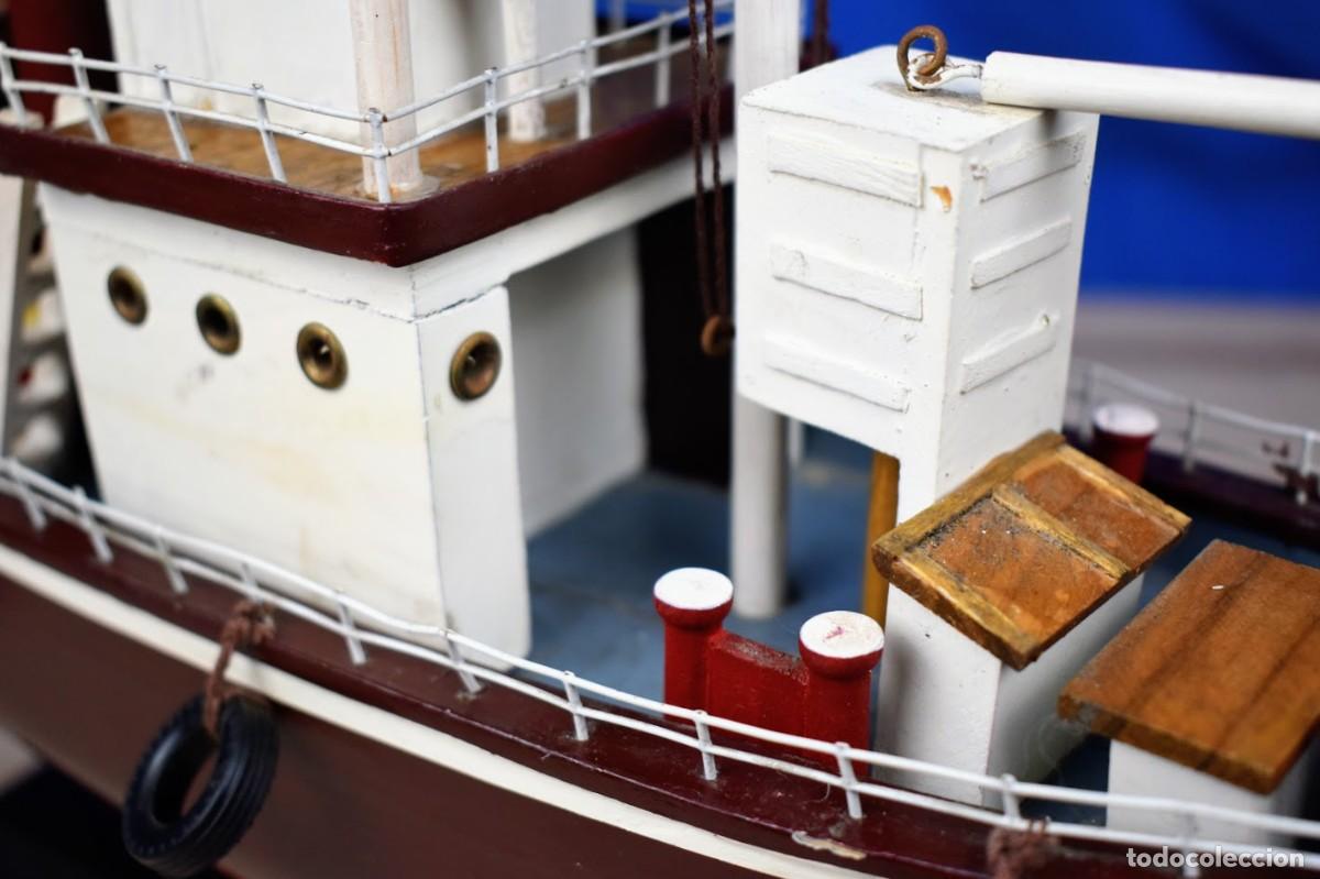 Maquetas: Barco de pesca Duna en madera a&ntilde;o 60 - Foto 10