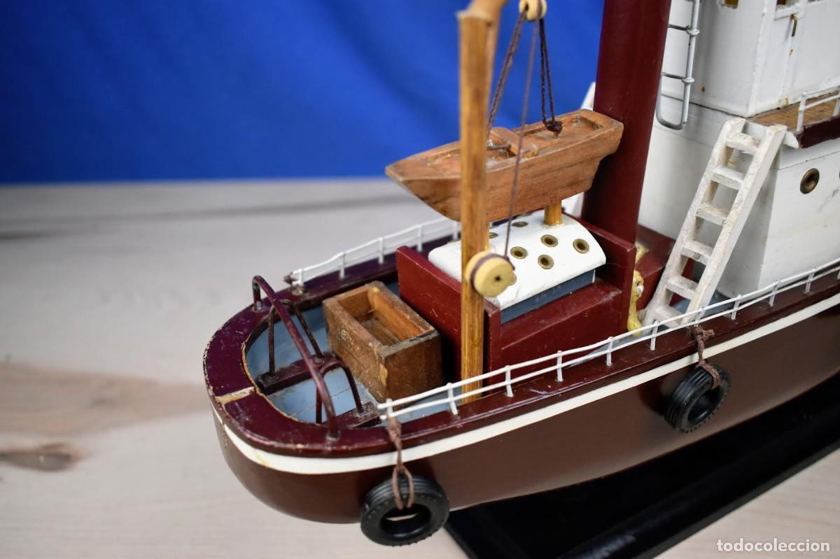 Maquetas: Barco de pesca Duna en madera a&ntilde;o 60 - Foto 11