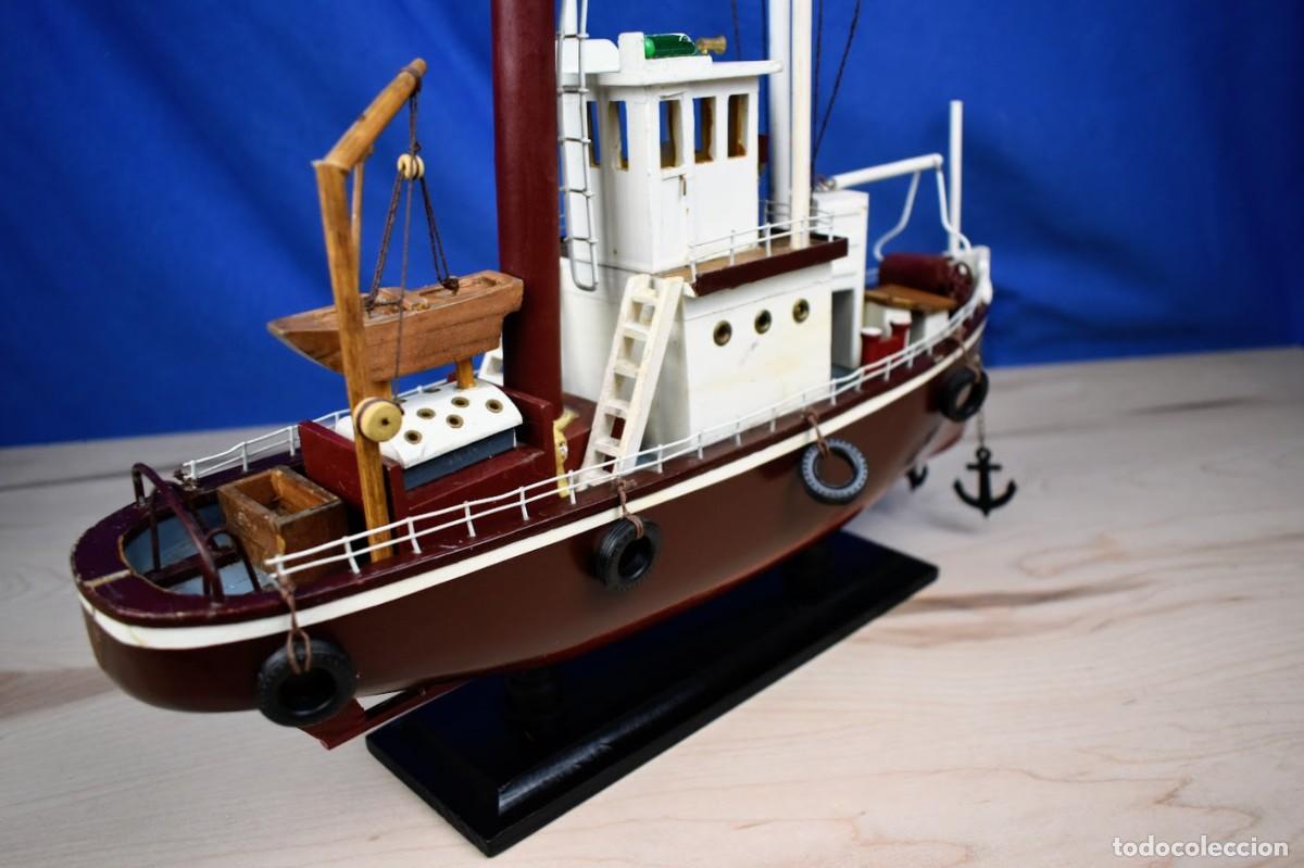 Maquetas: Barco de pesca Duna en madera a&ntilde;o 60 - Foto 12