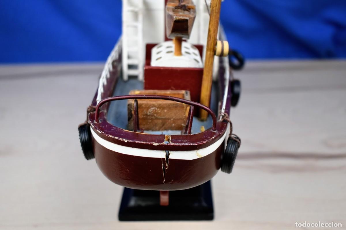 Maquetas: Barco de pesca Duna en madera a&ntilde;o 60 - Foto 13