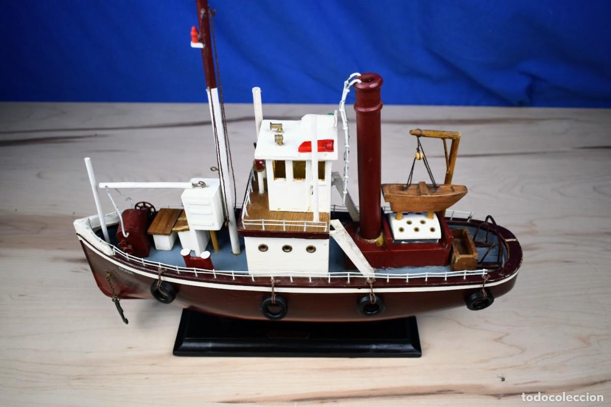 Maquetas: Barco de pesca Duna en madera a&ntilde;o 60 - Foto 16